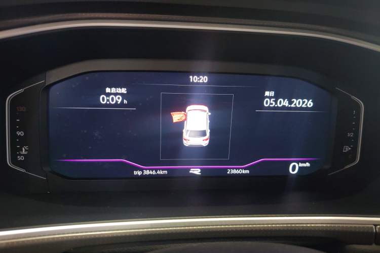 Used Volkswagen T-ROC 2024 300TSI DSG Two-Wheel-Drive Chen Guang Edition Instrument Cluster