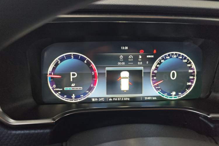 Used BAIC Off-Road BJ40 2021 2.0D Automatic Four-Wheel Drive Blade Hero Edition Pioneer Model Instrument Cluster