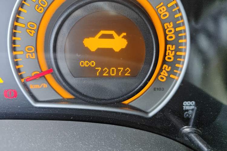 Used Toyota Corolla 2009 1.8L Automatic GLX-i Special Commemorative Edition Odometer Close Up