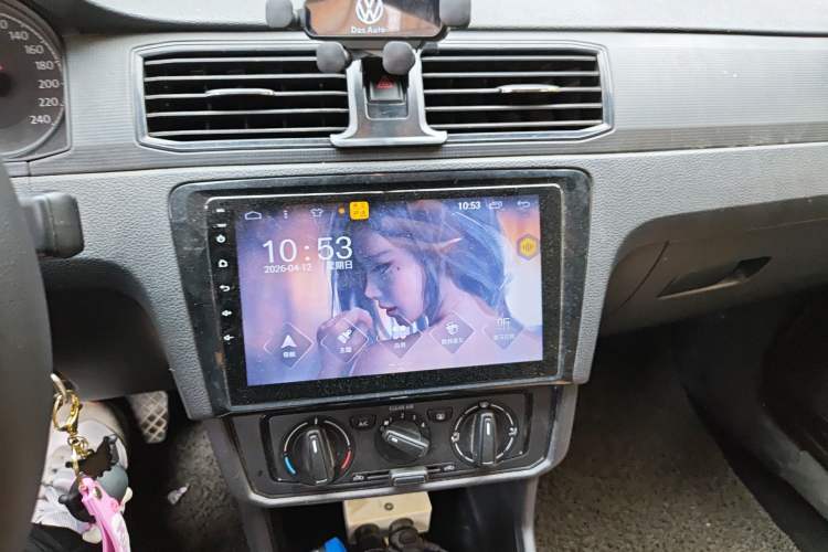 Used Volkswagen Santana 2019 1.5L Automatic Fashion Edition China VI Audio And AC Panel