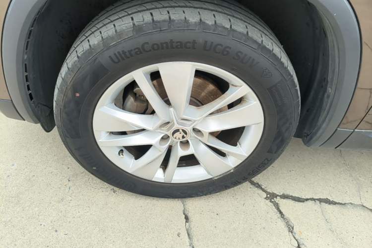 Used Skoda Kodiaq 2017 TSI330 5-Seat Two-Wheel Drive Luxury Edition Left Front Wheel Hub