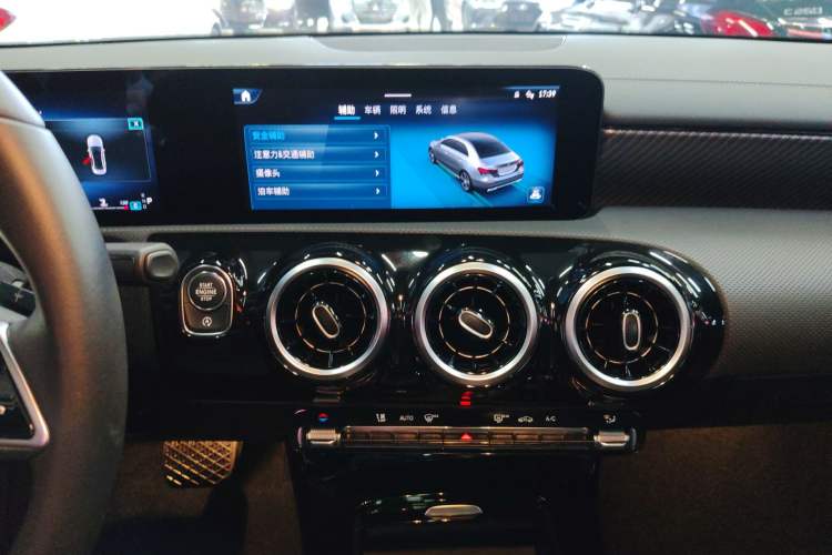 Used Mercedes-Benz A-Class 2023 A 200 L Dynamic Model Audio And AC Panel