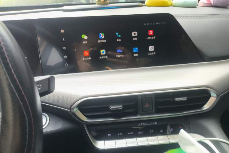 Used CHANGAN UNI-T 2020 1.5T Flagship Version Audio And AC Panel
