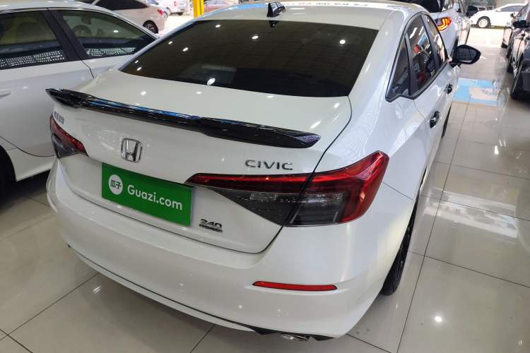 Used Honda Civic 2022 240TURBO CVT Dynamic Edition Rear Right 45 Deg