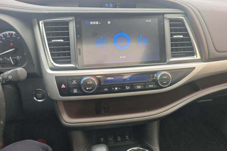 Used Toyota Highlander 2018 2.0T Four-Wheel Drive Prestige Version 7 Seats China V Emission Standard