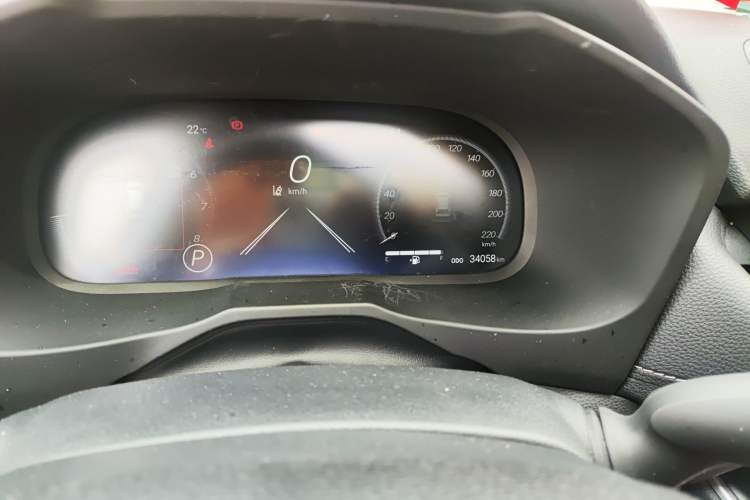 Used Toyota RAV4 2023 2.0L CVT Two-Wheel Drive Fashion Plus Edition Odometer Close Up