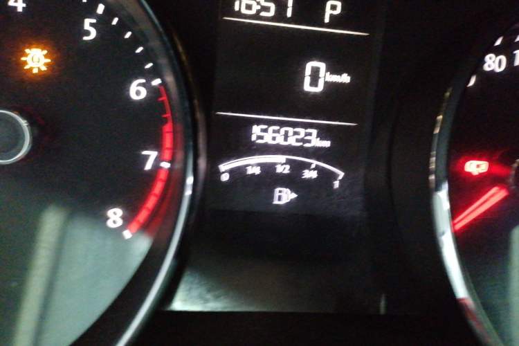 Used Volkswagen Lavida 2017 230TSI DSG Comfort Edition Odometer Close Up