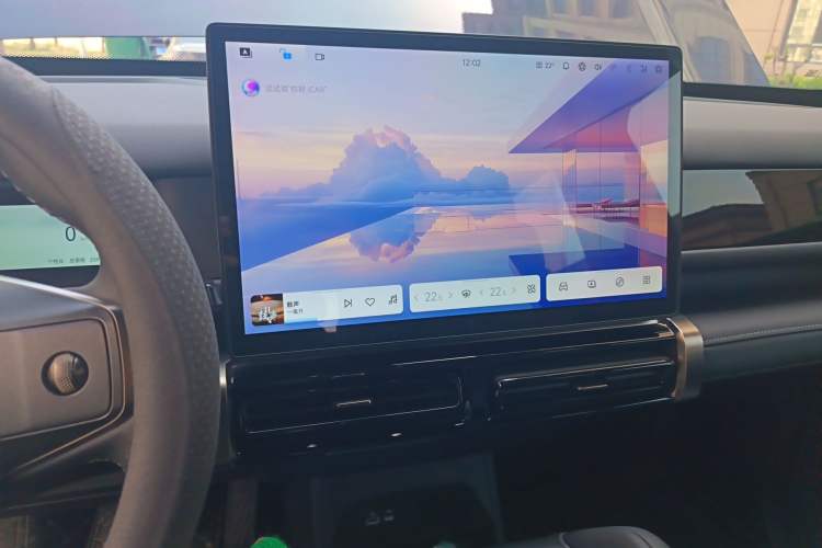 Used iCAR 03T 2024 520km Two-Wheel Drive Long-Range Version Audio And AC Panel