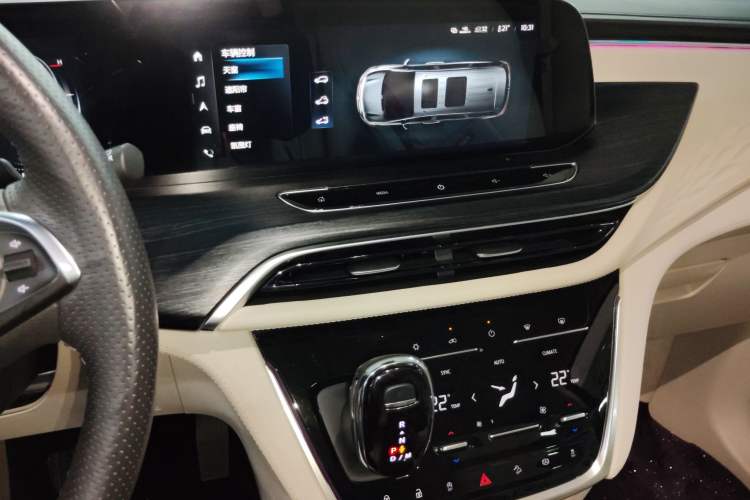 Used Buick GL8 2022 Facelift Avenir Aivia Six-Seat Deluxe Edition Audio And AC Panel