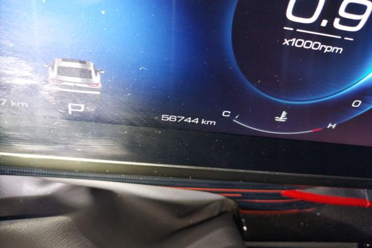 Used Baojun RC-6 2019 1.5T CVT 24-Hour Online Flagship Edition Odometer Close Up