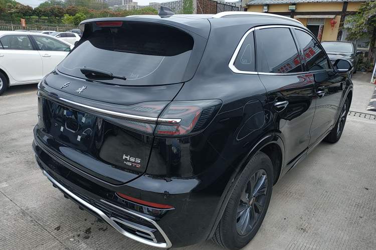 Used Hongqi HS5 2023 2.0T Qixiang Pro 500 000th Unit Commemorative Edition Rear Right 45 Deg