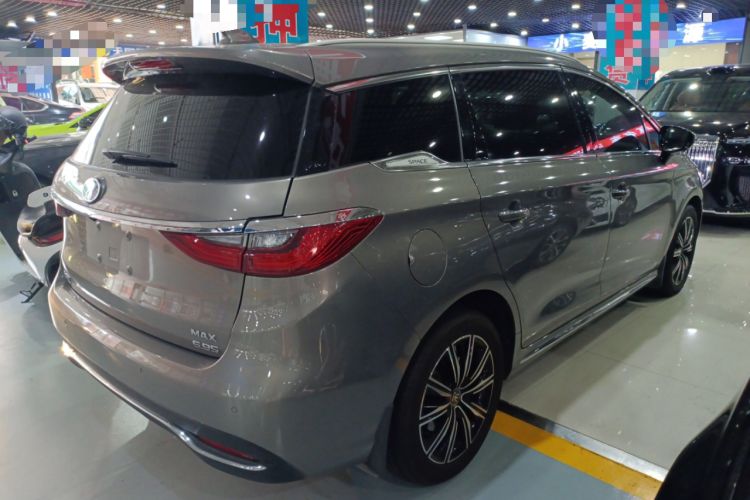 Used BYD Song MAX New Energy 2019 DM 1.5T Smart Connect Zhiyao Model 6-Seater China V Emission Standard Rear Right 45 Deg