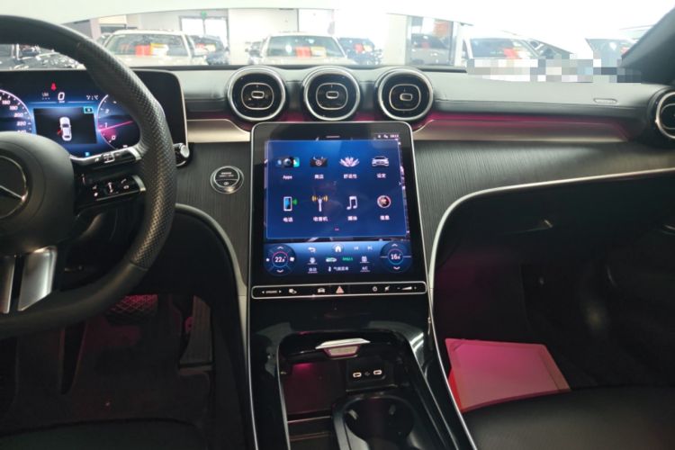 Used Mercedes-Benz C-Class 2023 C 200 L Sport Edition Audio And AC Panel