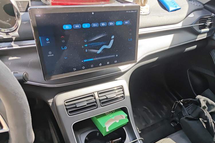 Used BYD Destroyer 05 2024 HONOR Edition DM-i 55KM Luxury Model Audio And AC Panel