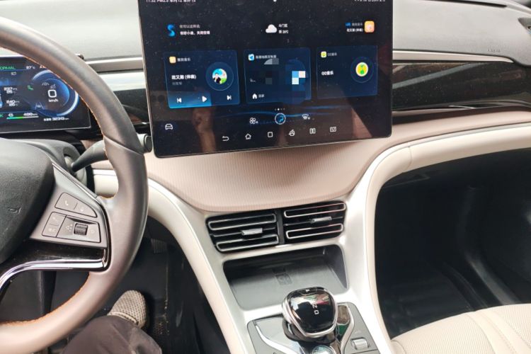 Used BYD Song Pro New Energy 2023 Champion Edition DM-i 110KM Excellence Model Audio And AC Panel