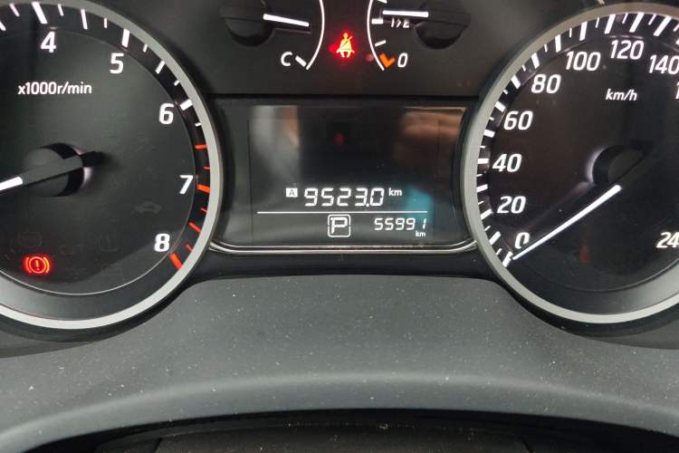 Used Nissan Sylphy 2021 Classic 1.6XL CVT Luxury Edition Odometer Close Up