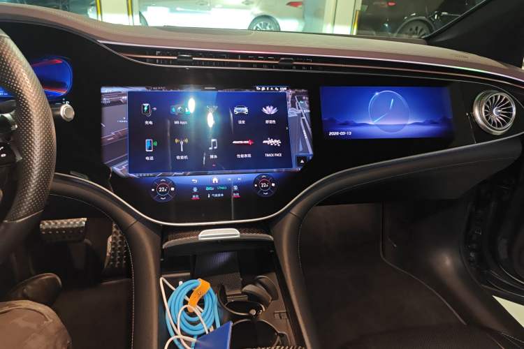 Used Mercedes-Benz EQS AMG 2022 AMG EQS 53 4MATIC+ Audio And AC Panel