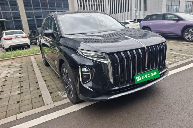 Used Hongqi HS7 PHEV 2024 2.0T PHEV Four-Wheel Drive Flagship Edition 6 Seats Front Right 45 Deg