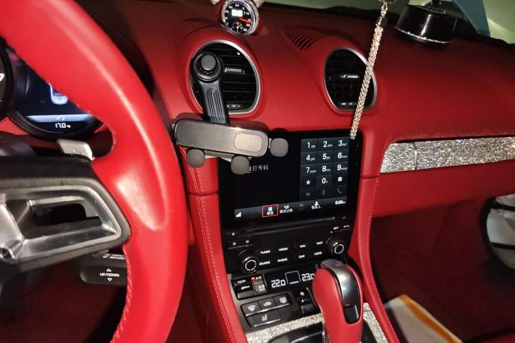 Used Porsche 718 2022 Boxster 2.0T Audio And AC Panel