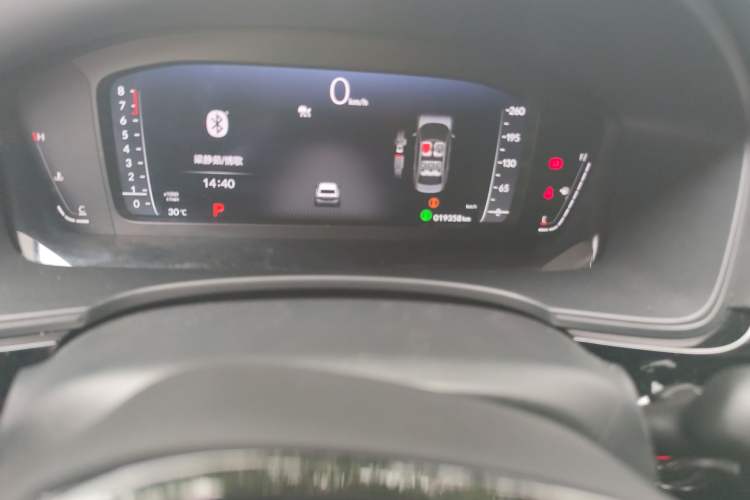 Used Honda Integra 2023 240TURBO CVT Leading Edition Odometer Close Up