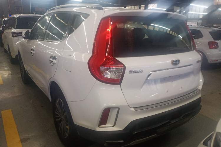 Used Geely Auto Vision X6 2016 1.8L Manual Luxury Model Rear Left 45 Deg