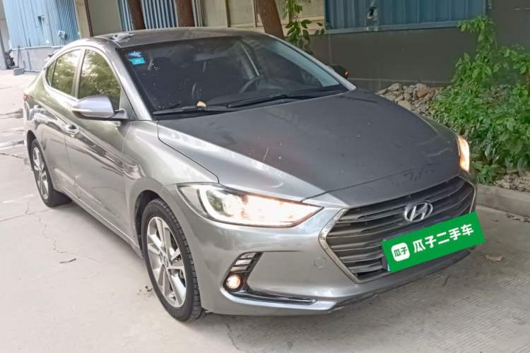 Used Hyundai Elantra (6th Generation / Lingdong) 2016 1.6L Automatic ZhiXuan – Elite Version Front Right 45 Deg