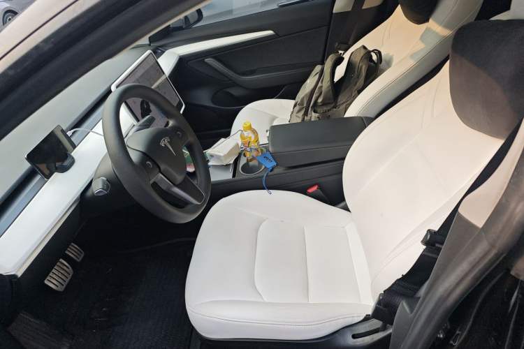 Used Tesla Model 3 2021 Performance High-Performance All-Wheel-Drive Version Left Front Seat