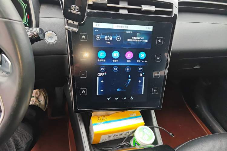 Used Hyundai Tucson 2021 Tucson L 1.5T DCT GLX Elite Edition Audio And AC Panel