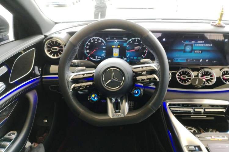 Used Mercedes-Benz AMG GT 2023 AMG GT 50 4MATIC+ Four-Door Coupe Steering Wheel