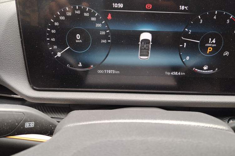 Used Ford Equator Sport 2023 Edge EcoBoost 170 Light & Shadow Odometer Close Up