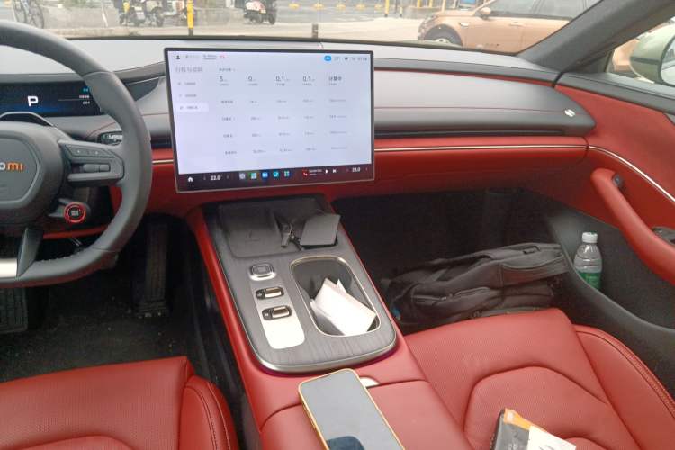 Used Xiaomi Auto SU7 2024 Rear-Drive Long-Range Intelligent Driving Version Audio And AC Panel