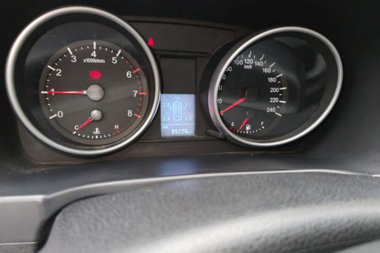 Used Haval H6  Odometer Close Up