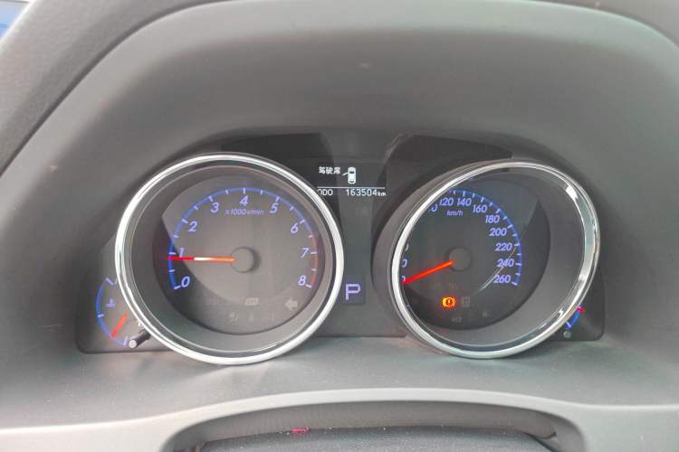 Used Toyota Reiz 2013 2.5V Shangrui Edition Odometer Close Up