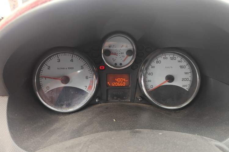 Used Peugeot 207 2011 Sedan 1.4L Manual Yule Edition Instrument Cluster