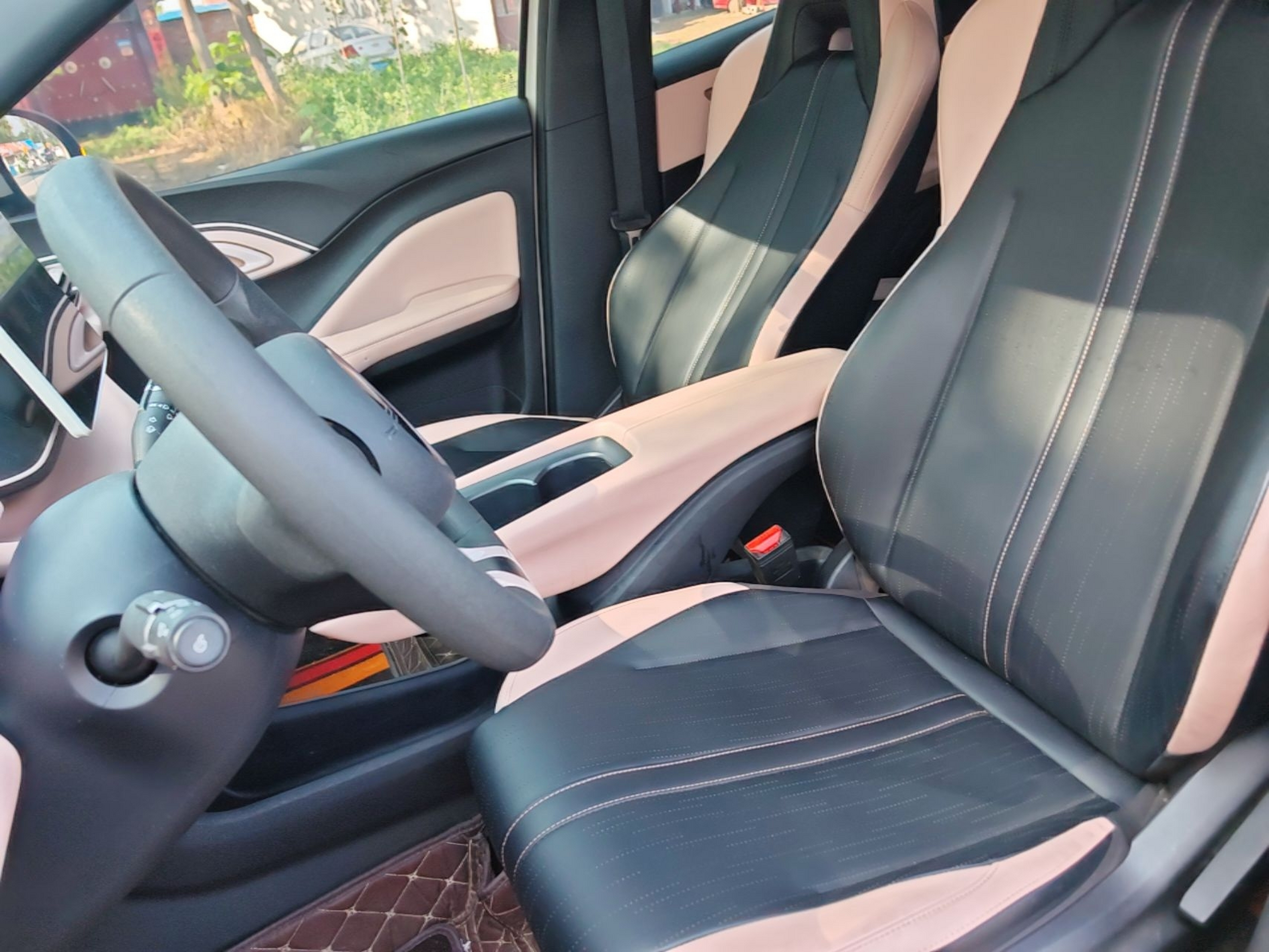Avant de la voiture