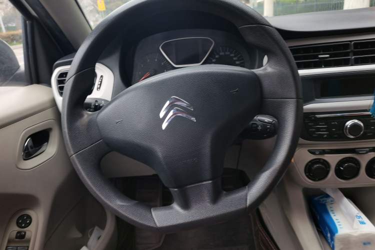 Used Citroen Elysee 2014 1.6L Manual Comfort Model Steering Wheel