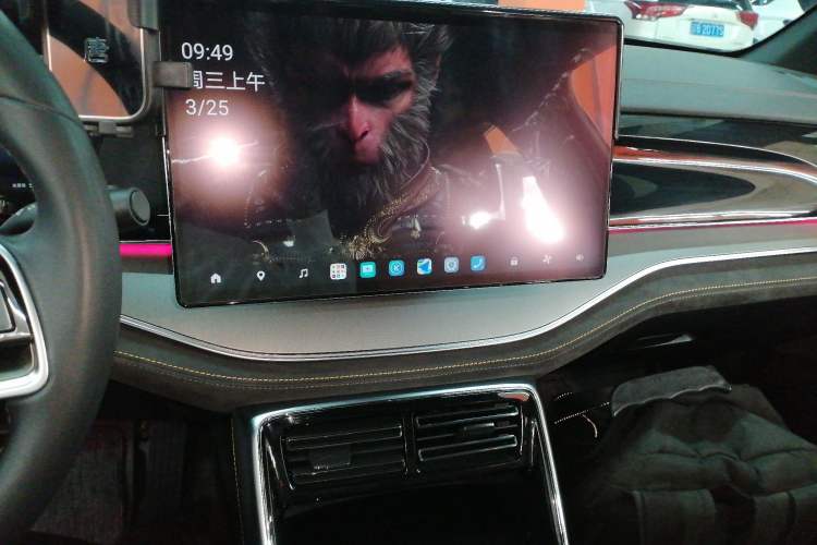 Used BYD Tang New Energy 2023 DM-i Champion Edition 112KM Prestige Model Audio And AC Panel