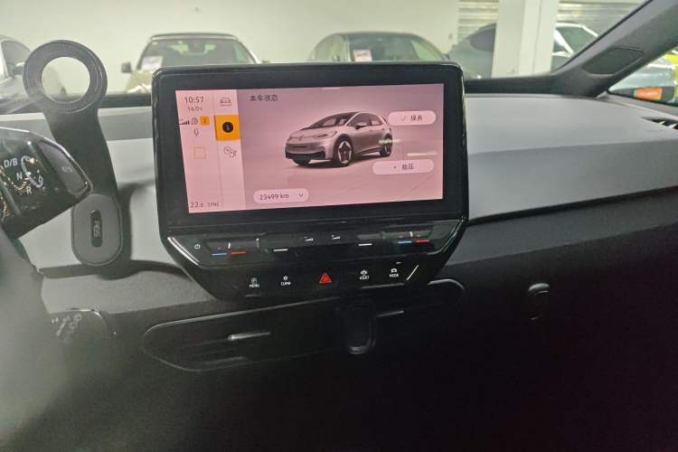 Used Volkswagen ID.3 2023 Upgraded Model Pure Intelligent Enjoyment Version Audio And AC Panel