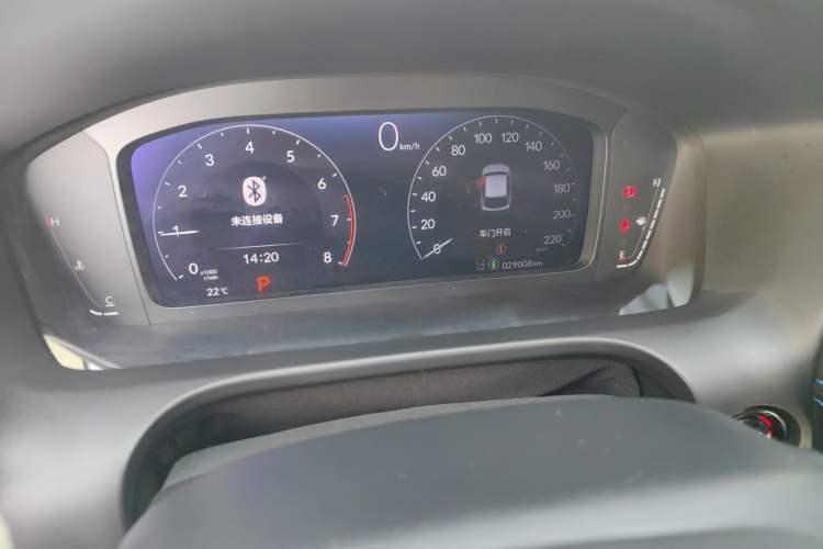 Used Honda HR-V 2023 240TURBO Trendy Edition Odometer Close Up