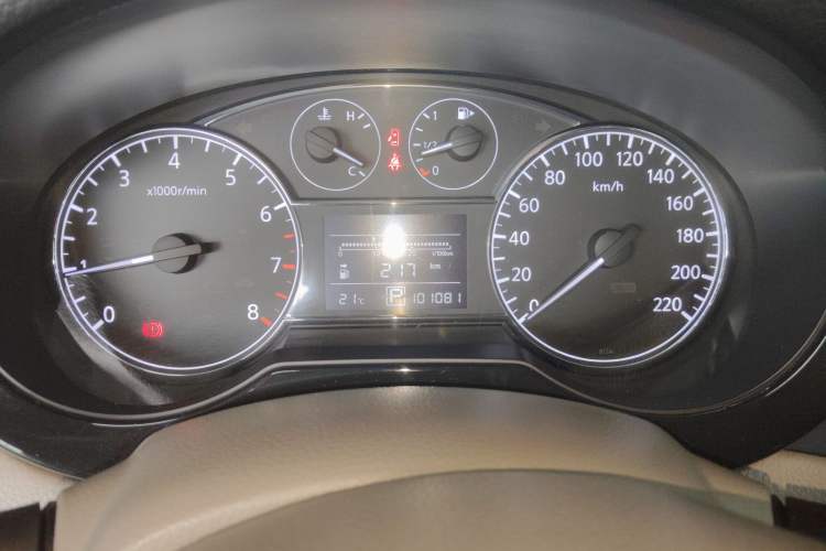 Used Nissan Tiida 2011 1.6L CVT Comfort Model Instrument Cluster