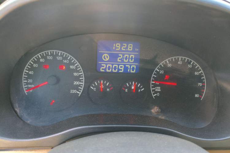 Used Chery Tiggo 2012 Elite Edition 1.6S Manual Luxury Model Instrument Cluster