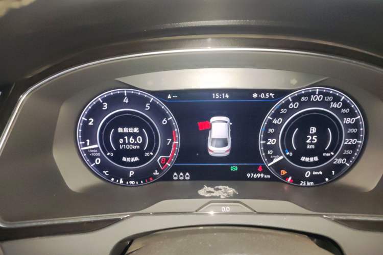 Used Volkswagen FAW-Volkswagen CC 2019 330TSI Glamour Edition China V Standard Instrument Cluster