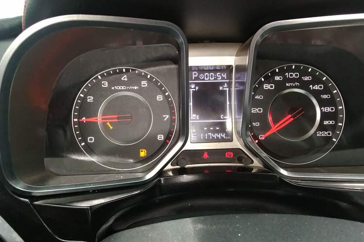 Used Zotye Domy X5 2015 1.5T CVT Landlord Model China IV Standard Instrument Cluster