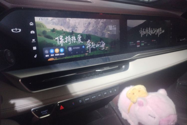 Used Geely Auto Monjaro L 2024 2.0TD High-Power Automatic Two-Wheel Drive Yunqi Version Audio And AC Panel