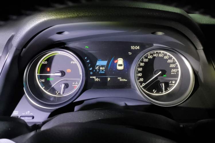 Used Toyota Camry 2019 Revised Version Dual-Engine 2.5 HG Luxury Edition Instrument Cluster