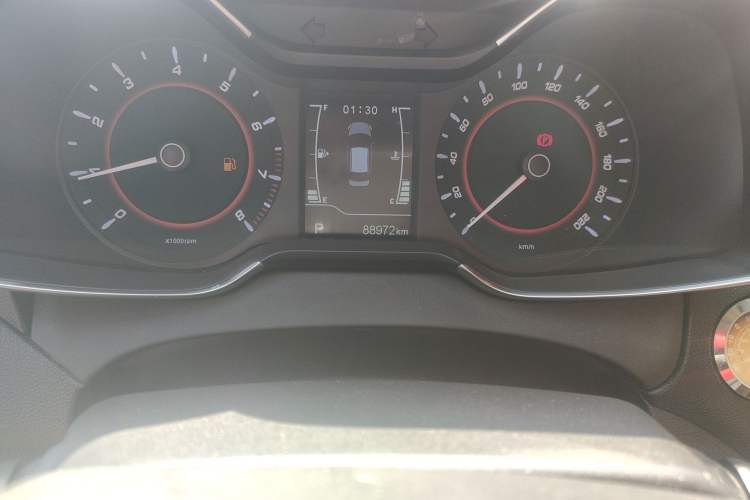 Used Chery Arrizo 5 2017 1.5L CVT Luxury Edition Odometer Close Up