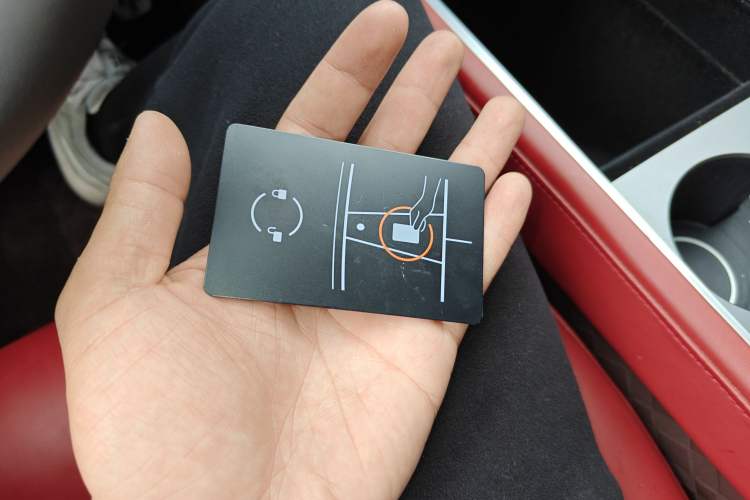 Used Tesla Model Y 2022 Revised Version Rear-Wheel Drive Vehicle Key