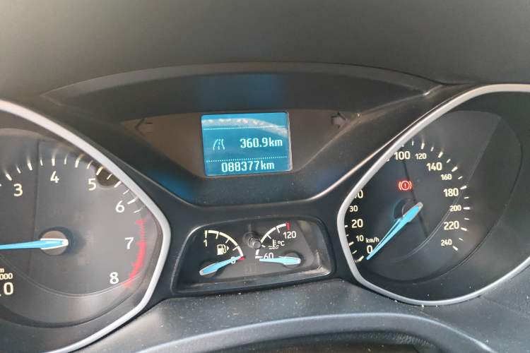 Used Ford Focus 2017 Hatchback 1.6L Manual Comfort Plus SmartDrive Edition Odometer Close Up