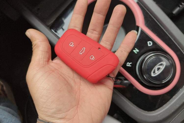 Used Chery QQ Little Ant 2022 Revised Version Sweet Pink Edition Half-Sugar Version Lithium Iron Phosphate 30.7 kWh 30 kW 301 km Vehicle Key