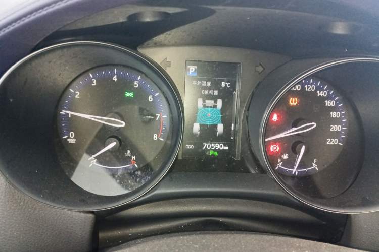 Used Toyota C-HR 2018 2.0L Luxury Sunroof Version China V Emission Standard Instrument Cluster